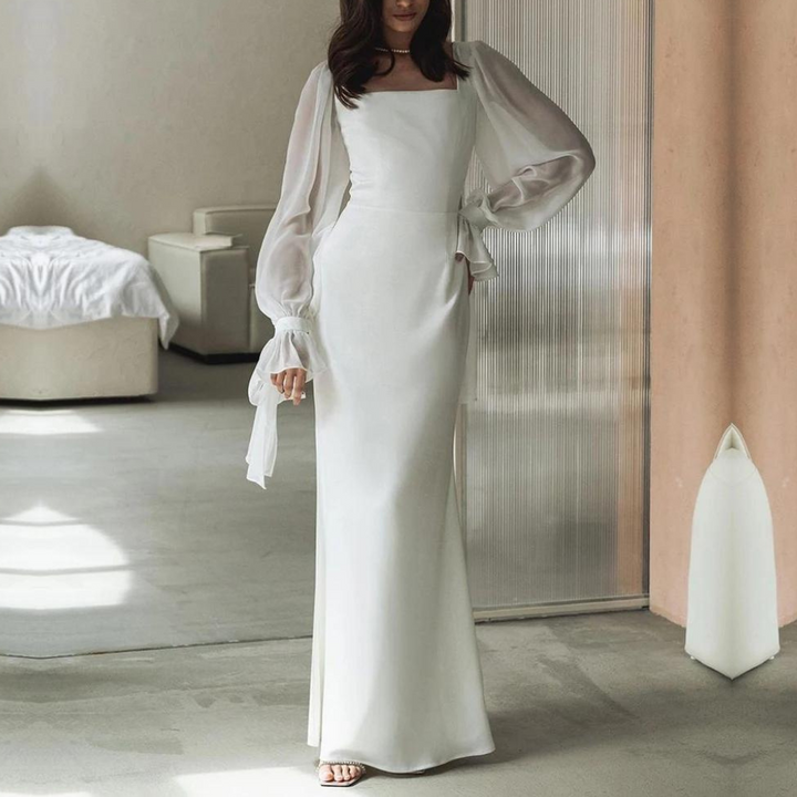 Deonne | Long Sleeve Wedding Guest Dress