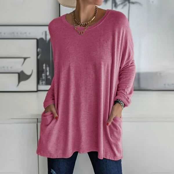 Sistine | Relaxed Long Sleeve Top