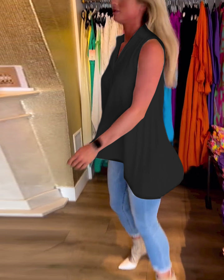 Avni | Chic Sleeveless Blouse