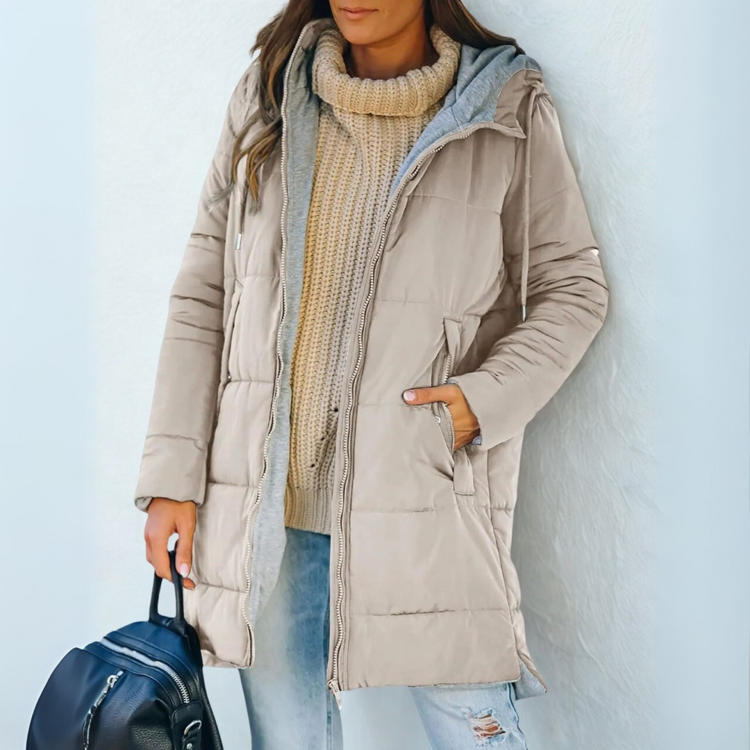 Shana | Casual Hooded Puffer Down Jacket