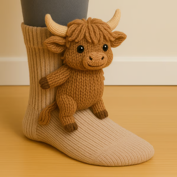 Georgie | Cute and Warm Animal Socks