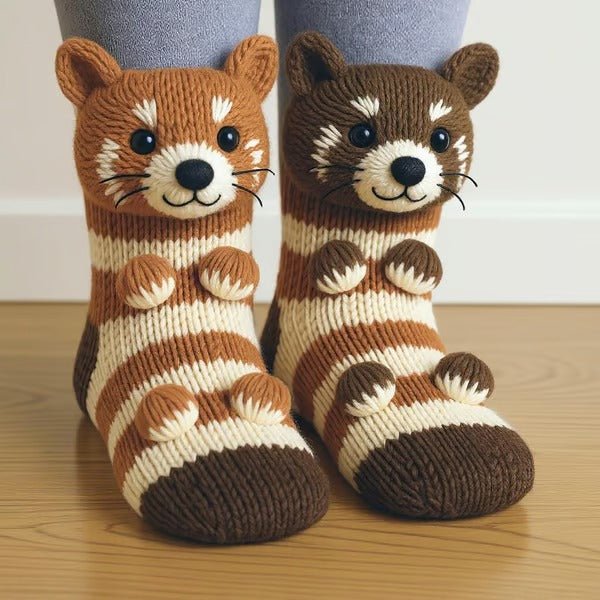 Georgie | Cute and Warm Animal Socks
