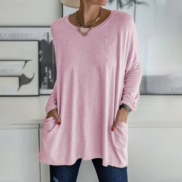 Sistine | Relaxed Long Sleeve Top