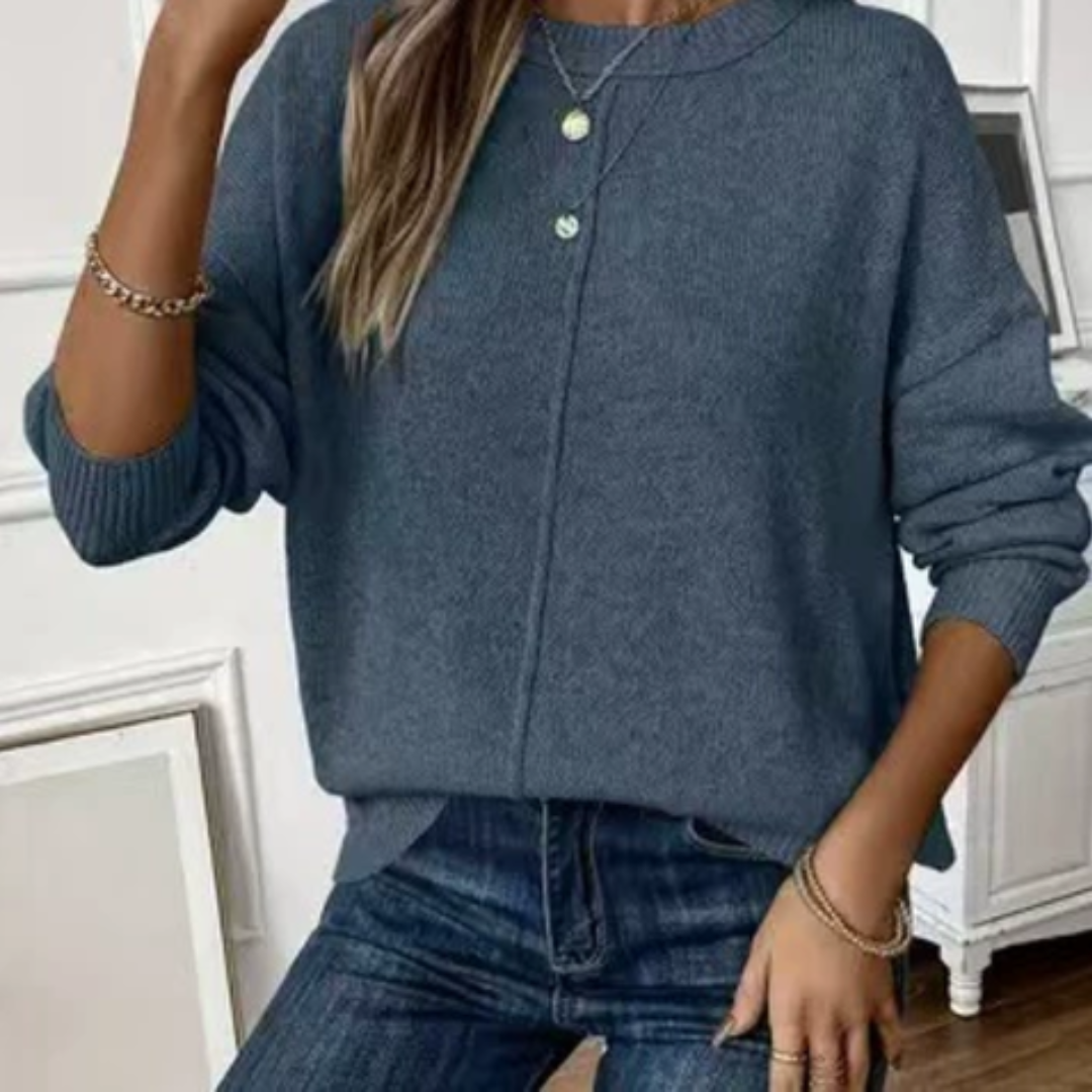 Chrysa | Casual Soft Knit Sweater
