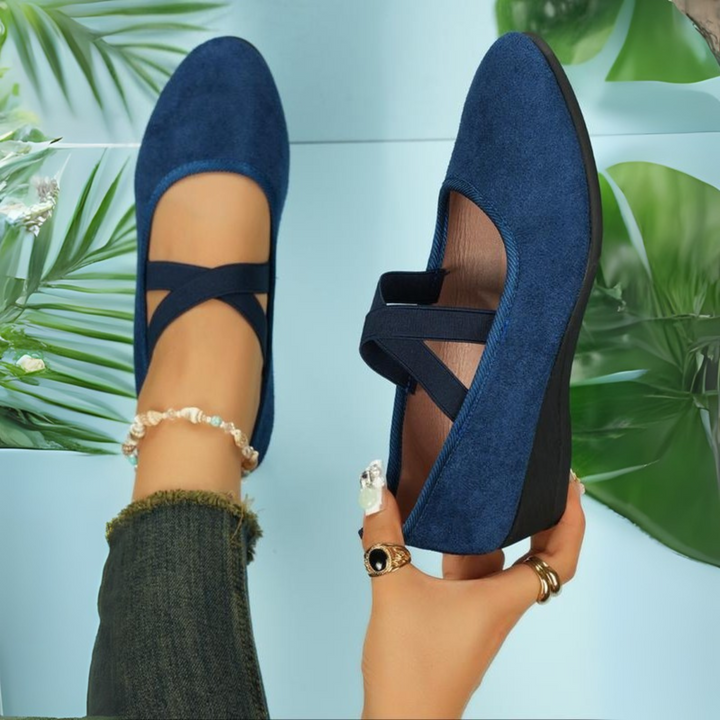 Adabelle | Comfy Closed Wedge Slip-On Shoes