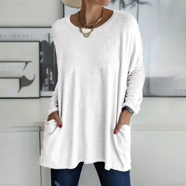 Sistine | Relaxed Long Sleeve Top