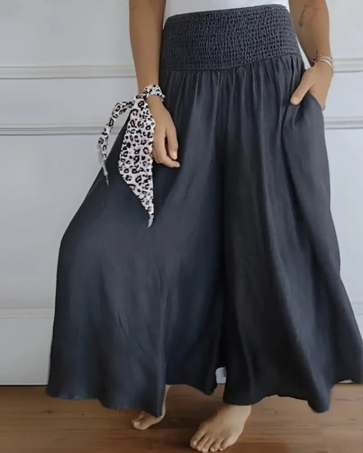 Seah | High Waist Wide Leg Pants