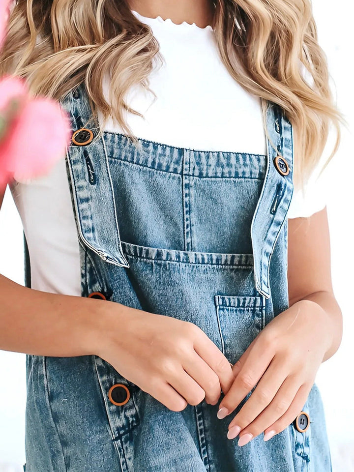 Dafne | Denim Overalls