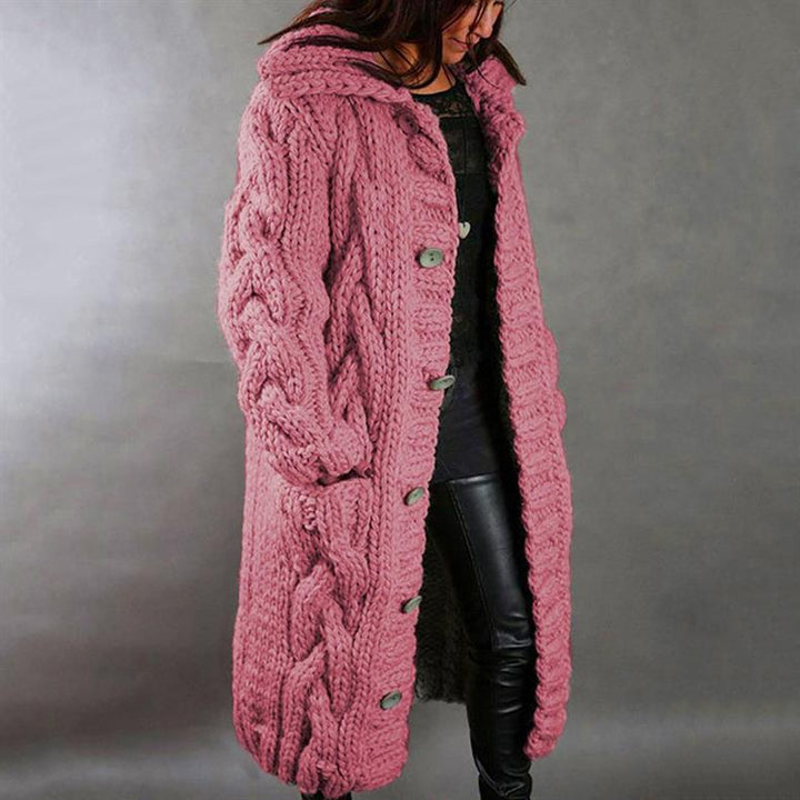 Orlaith | Elegant Cosy Coat with Tummy Coverage