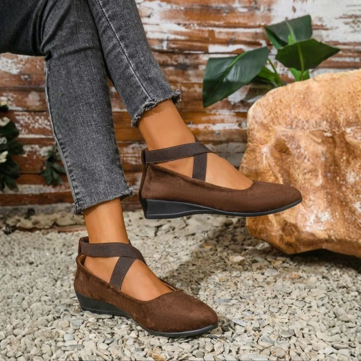 Adabelle | Comfy Closed Wedge Slip-On Shoes