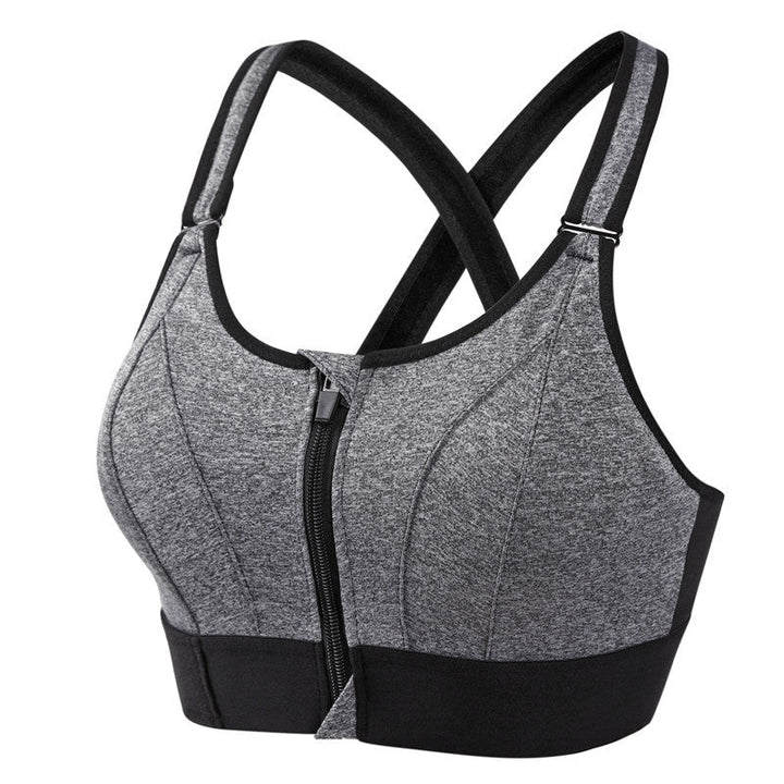 Laryssa | Zip Fit Sports Bra Anti-Sweat