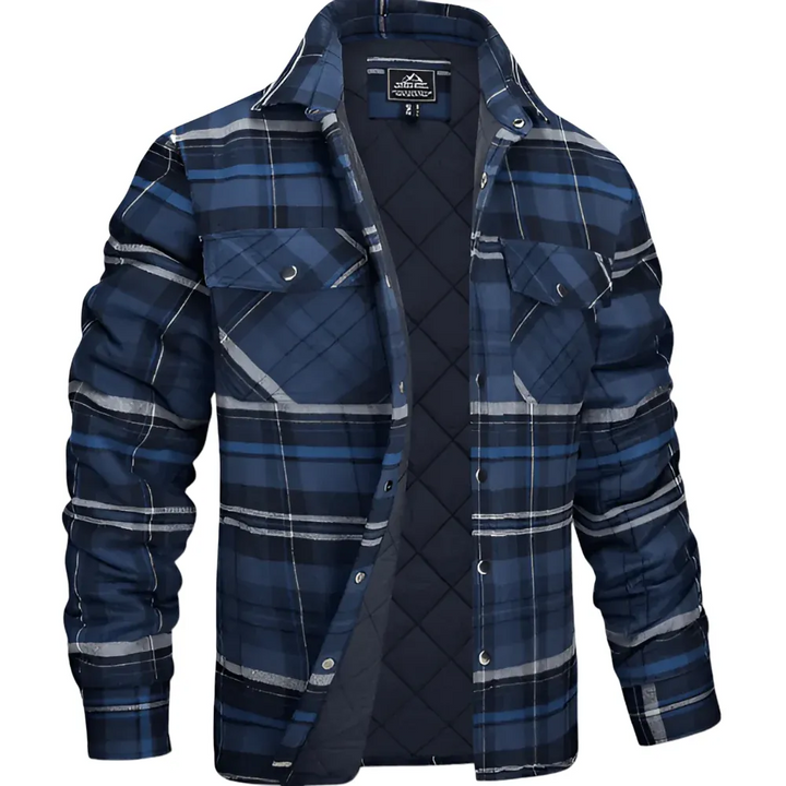Tucker | Plaid Quilted Jacket
